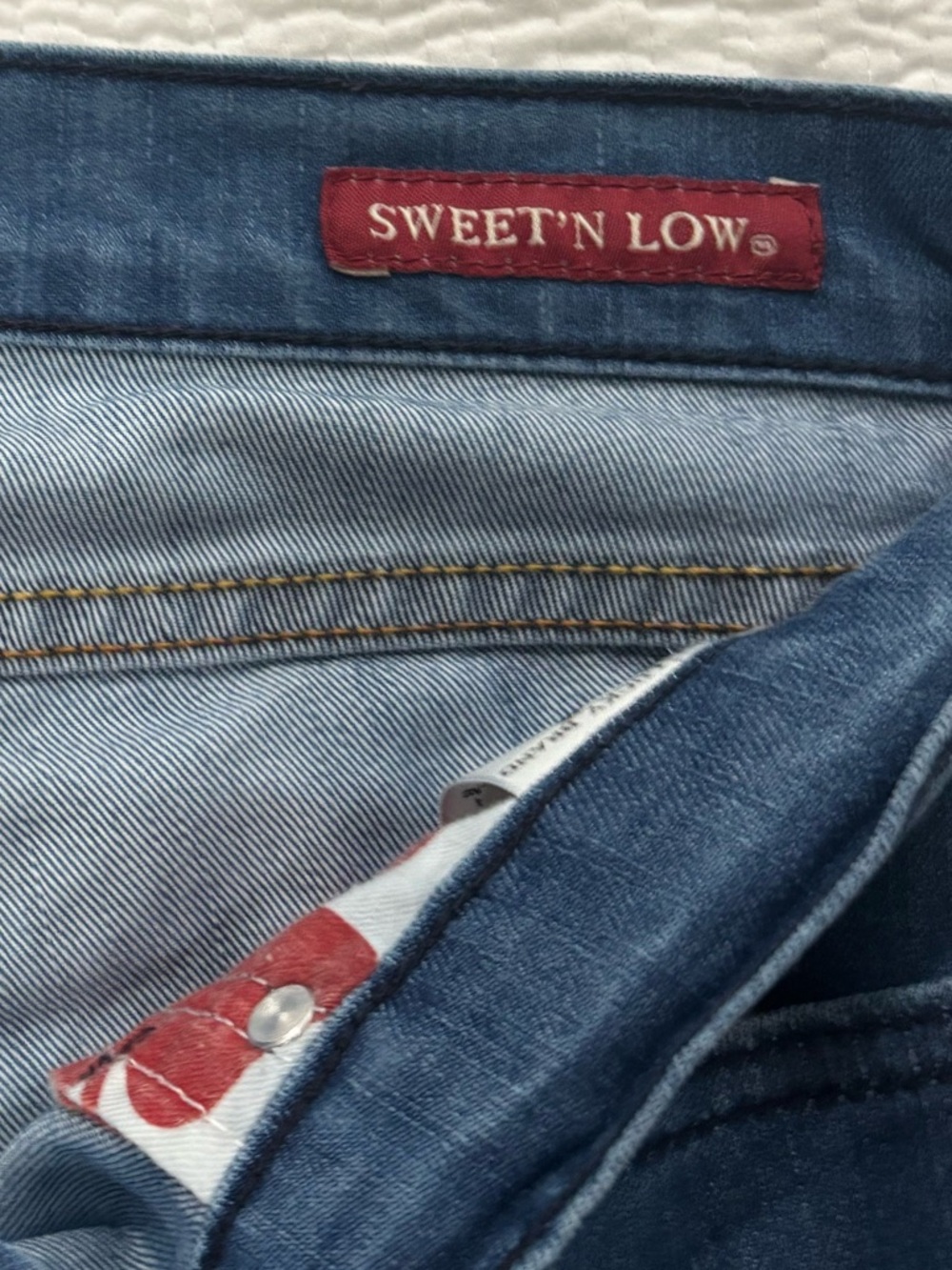 Lucky Brand Blue Flare Jeans Size 16 - Picture 5 of 11